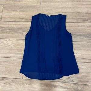 Dark blue tank top